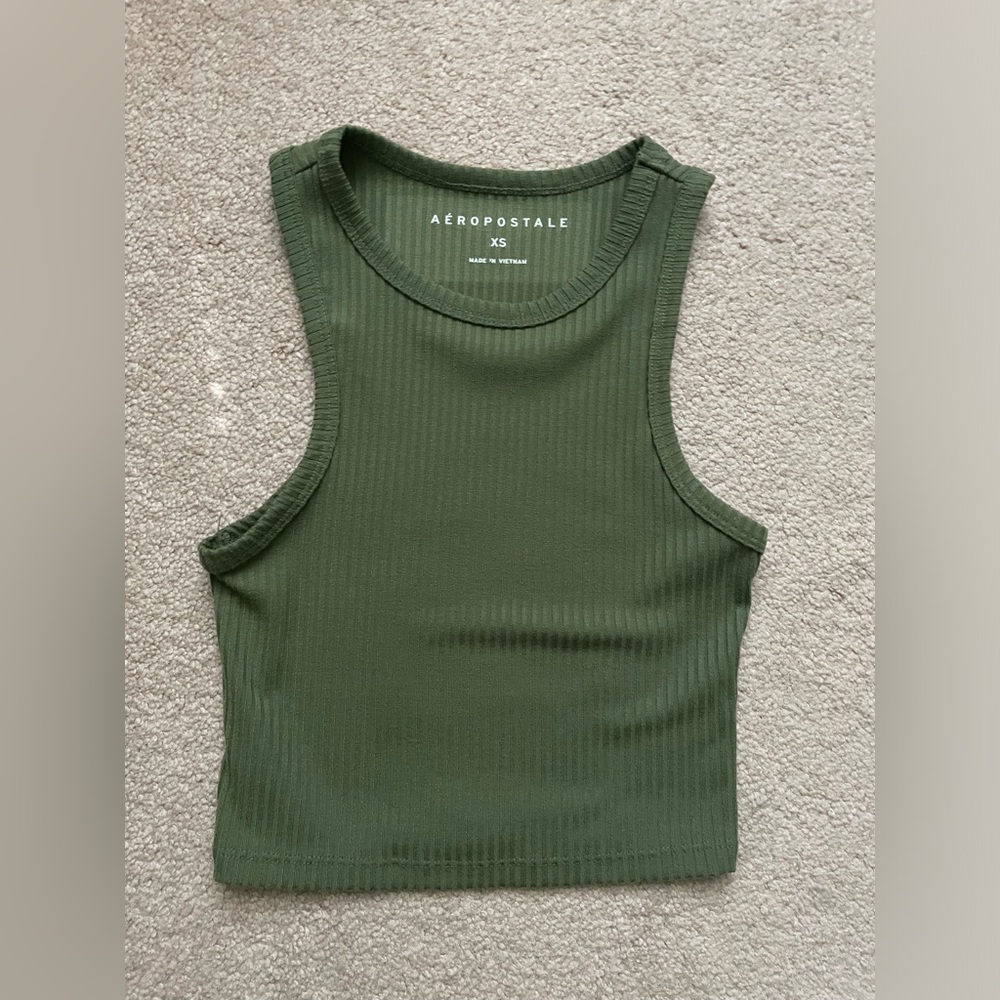 Women's Green Tank Top